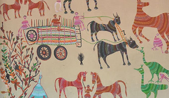 Bhil Painting – Madhya Pradesh