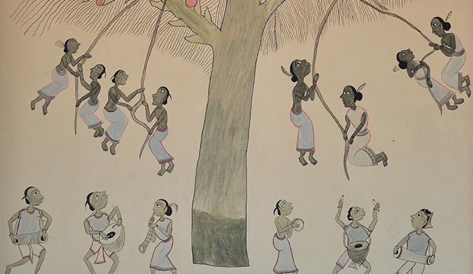 Santhal painting - Jharkhand