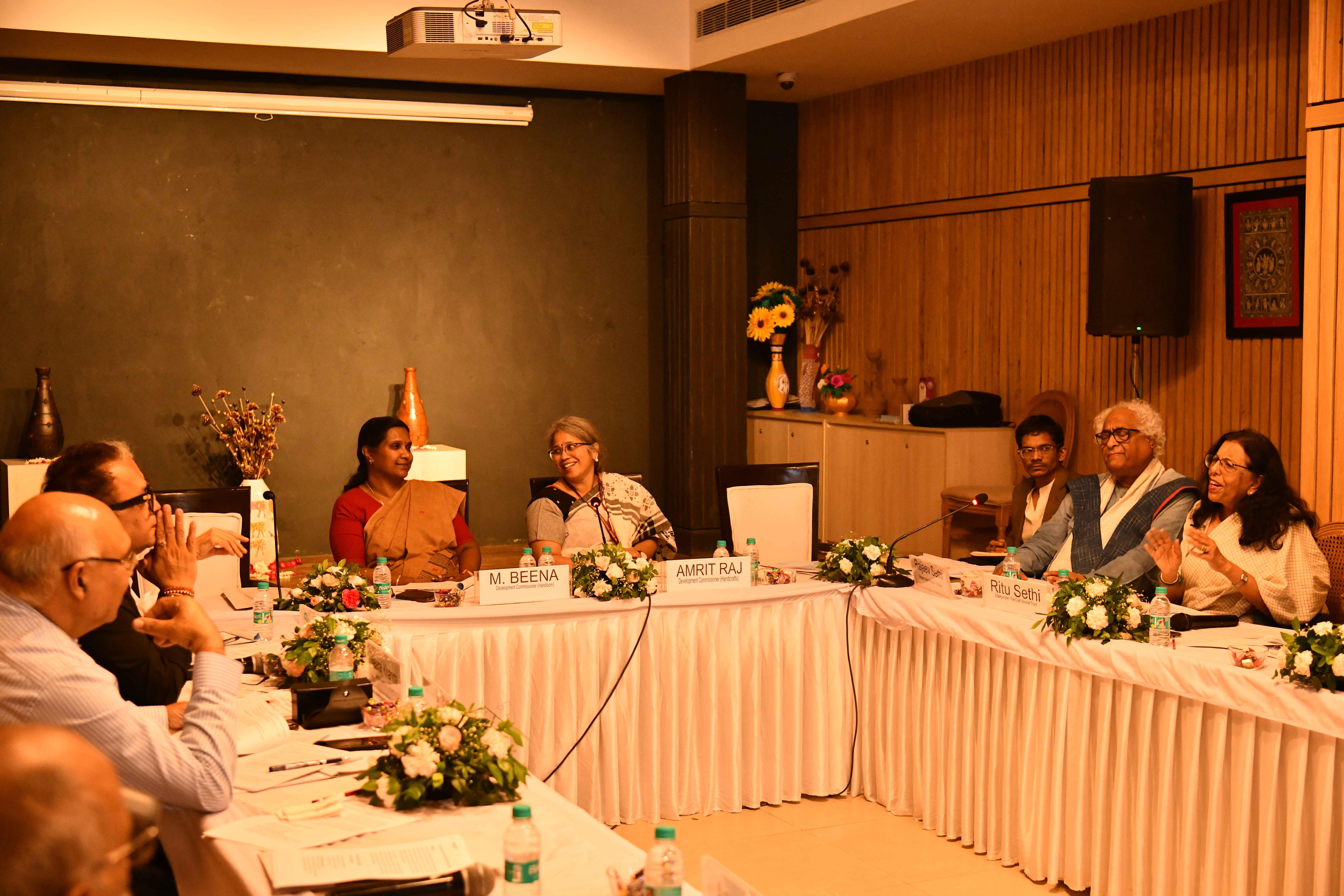 MEETING OF EXPERT GROUP FOR FINALIZATION OF SCHEMES OF HANDLOOM AND HANDICRAFT