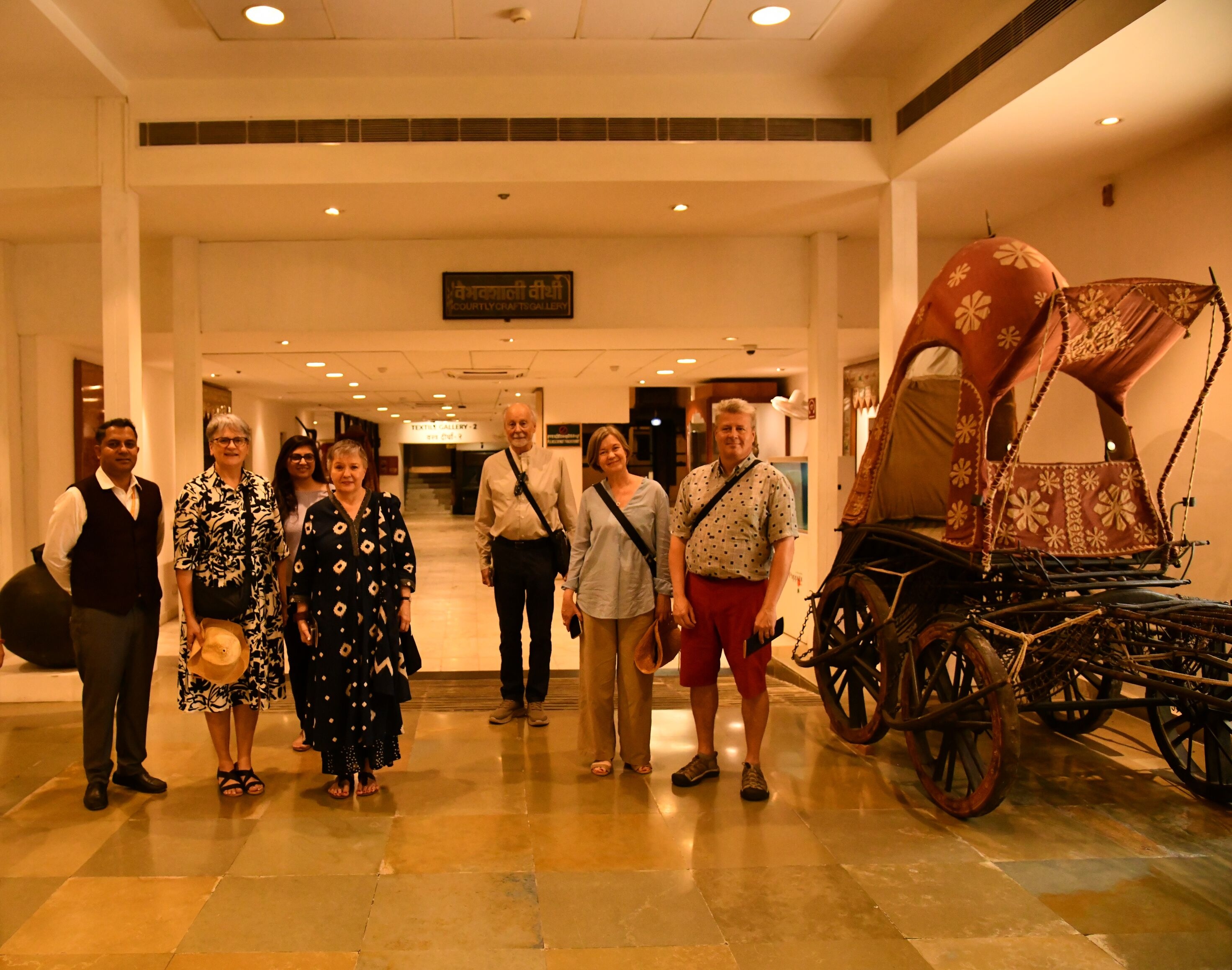 Visit of delegation from the Embassy of Finland including the Ambassador to Crafts Museum 