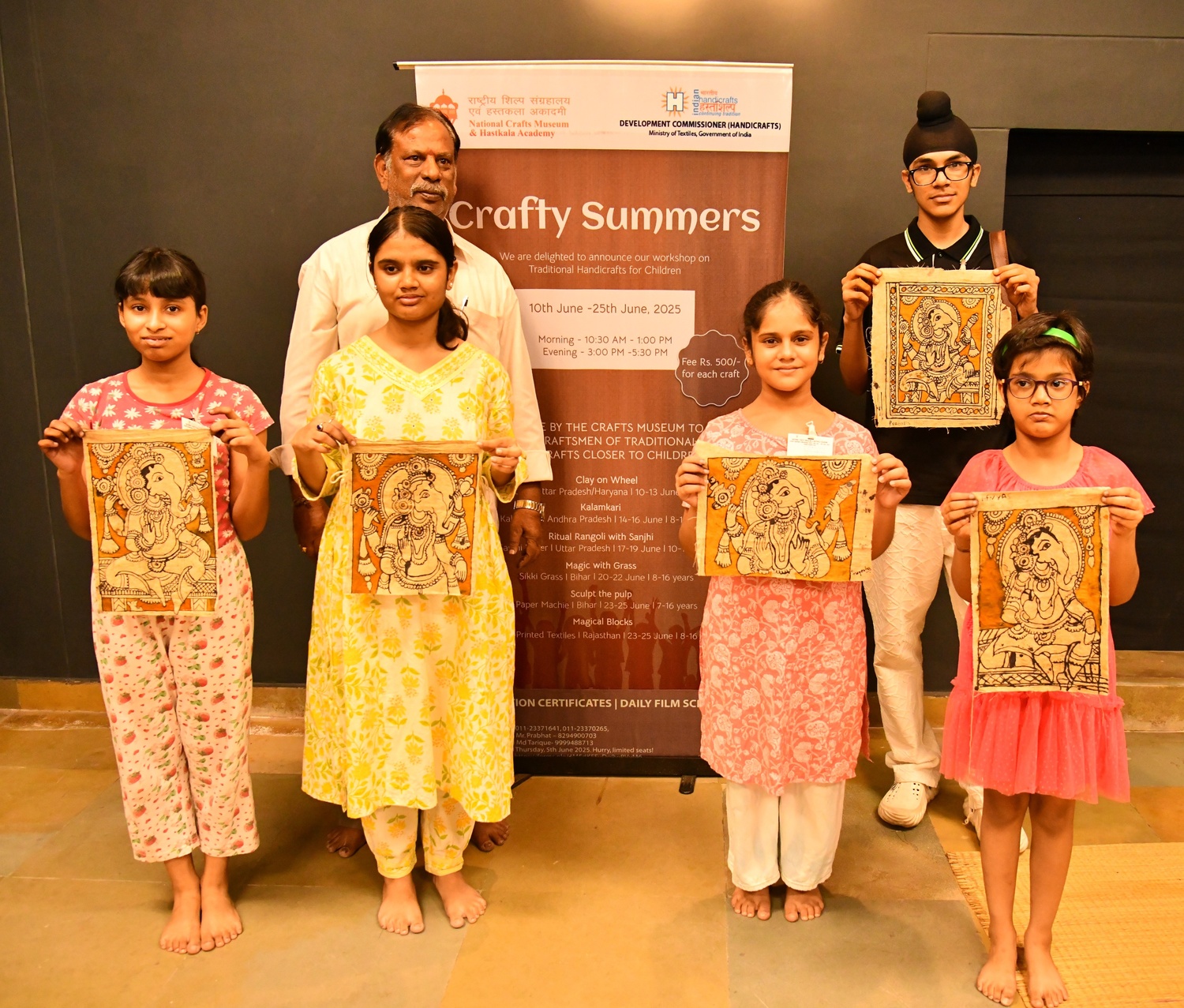 Craft Workshop conducted by National Crafts Museum & Hastkala Academy | 10–25 June 2025