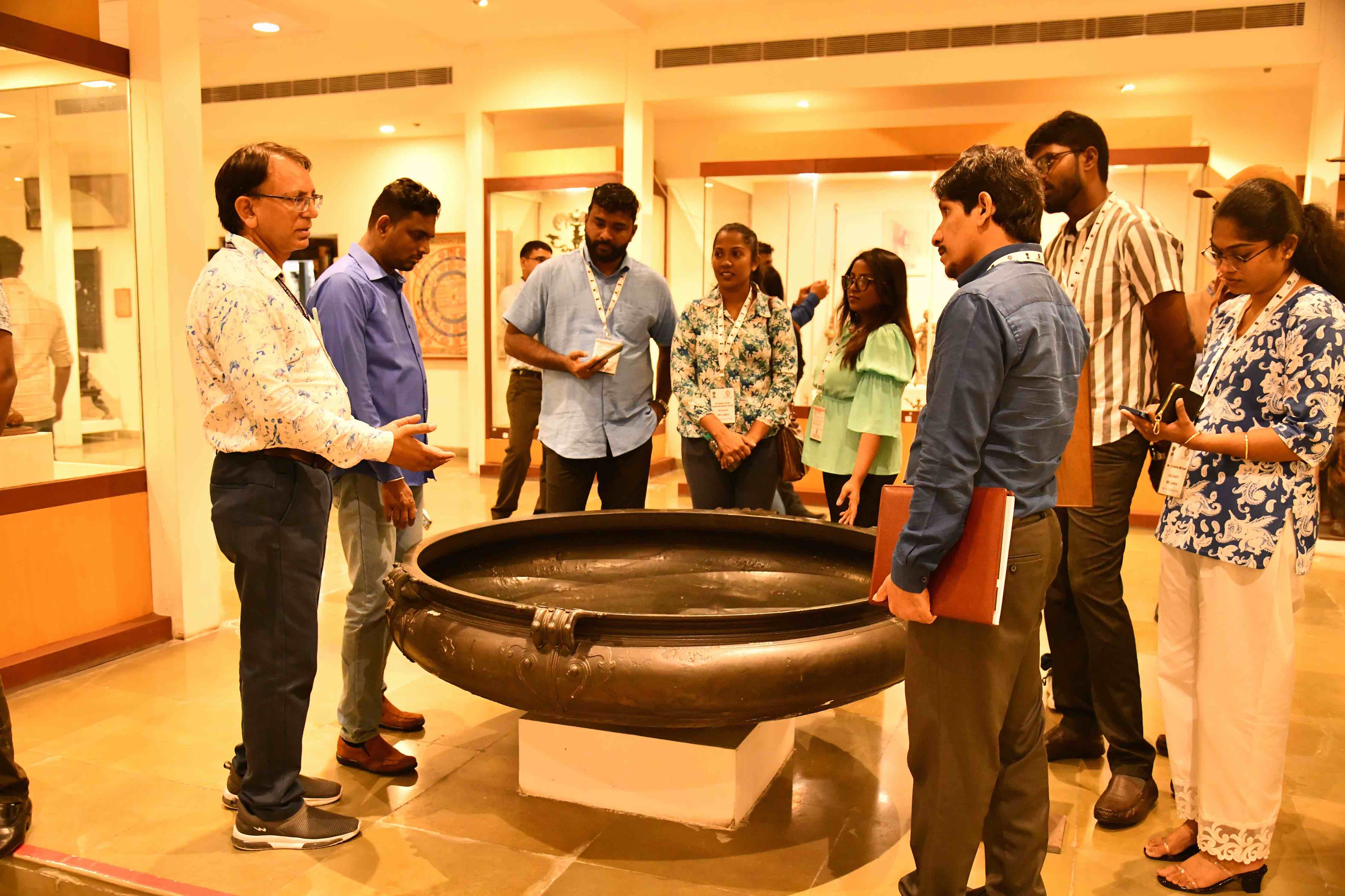 Young Sri Lankan Political Leaders Visit National Crafts Museum & Hastkala Academy..