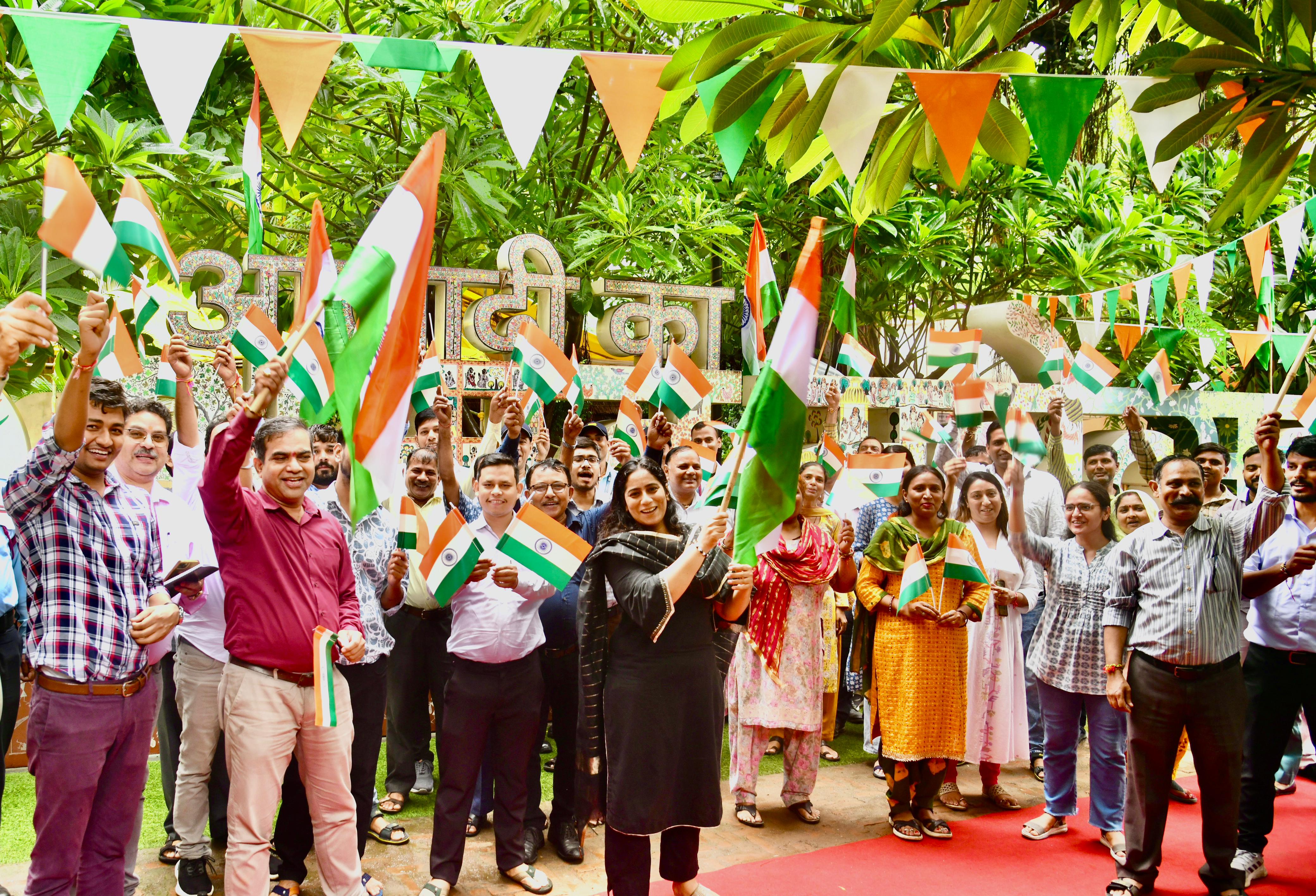 Har Ghar Tiranga Campaign Celebration Organized by National Crafts Museum and Hastkala Academy
