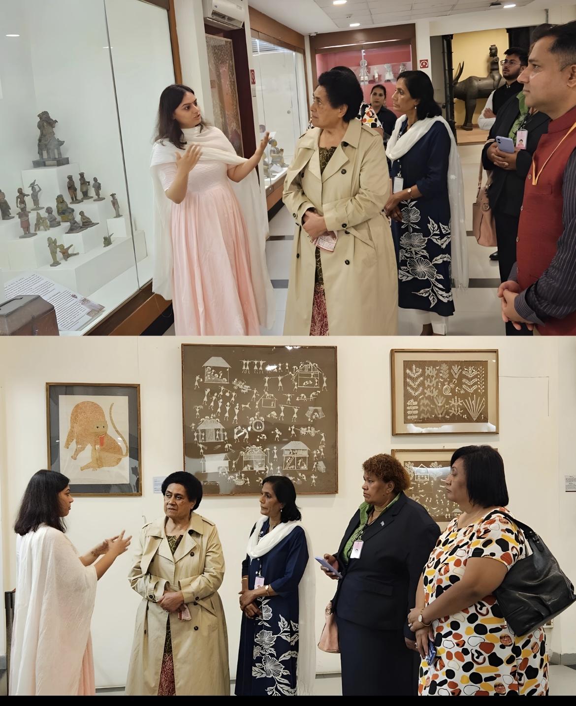 Visit of Mrs. Sulueti Rebuka to the National Crafts Museum – 26 Aug 2025
