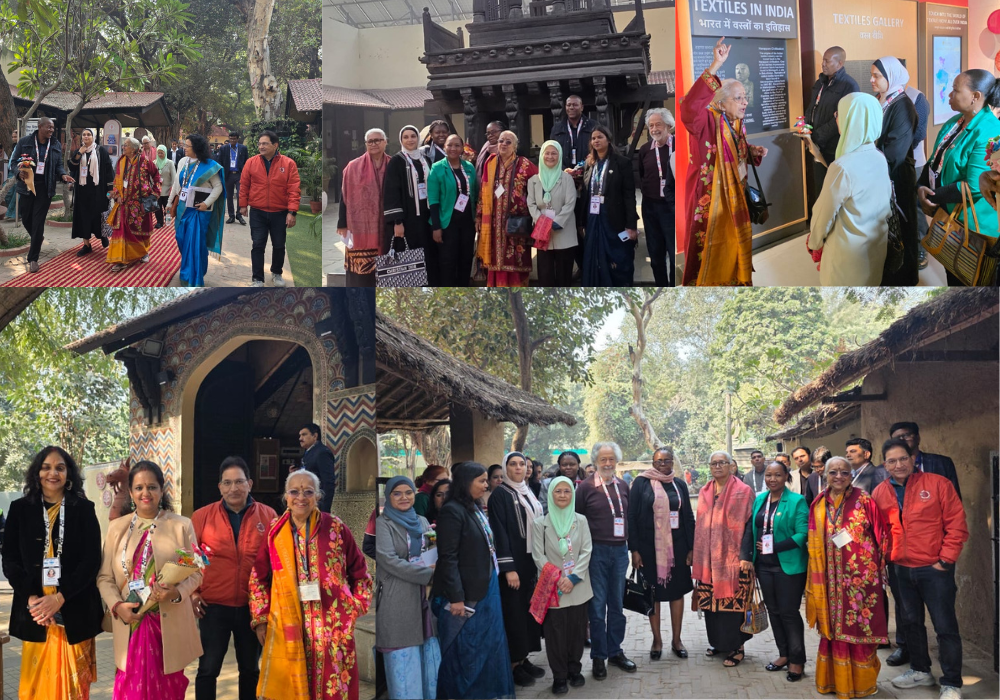 Visit of Spouses of delegates