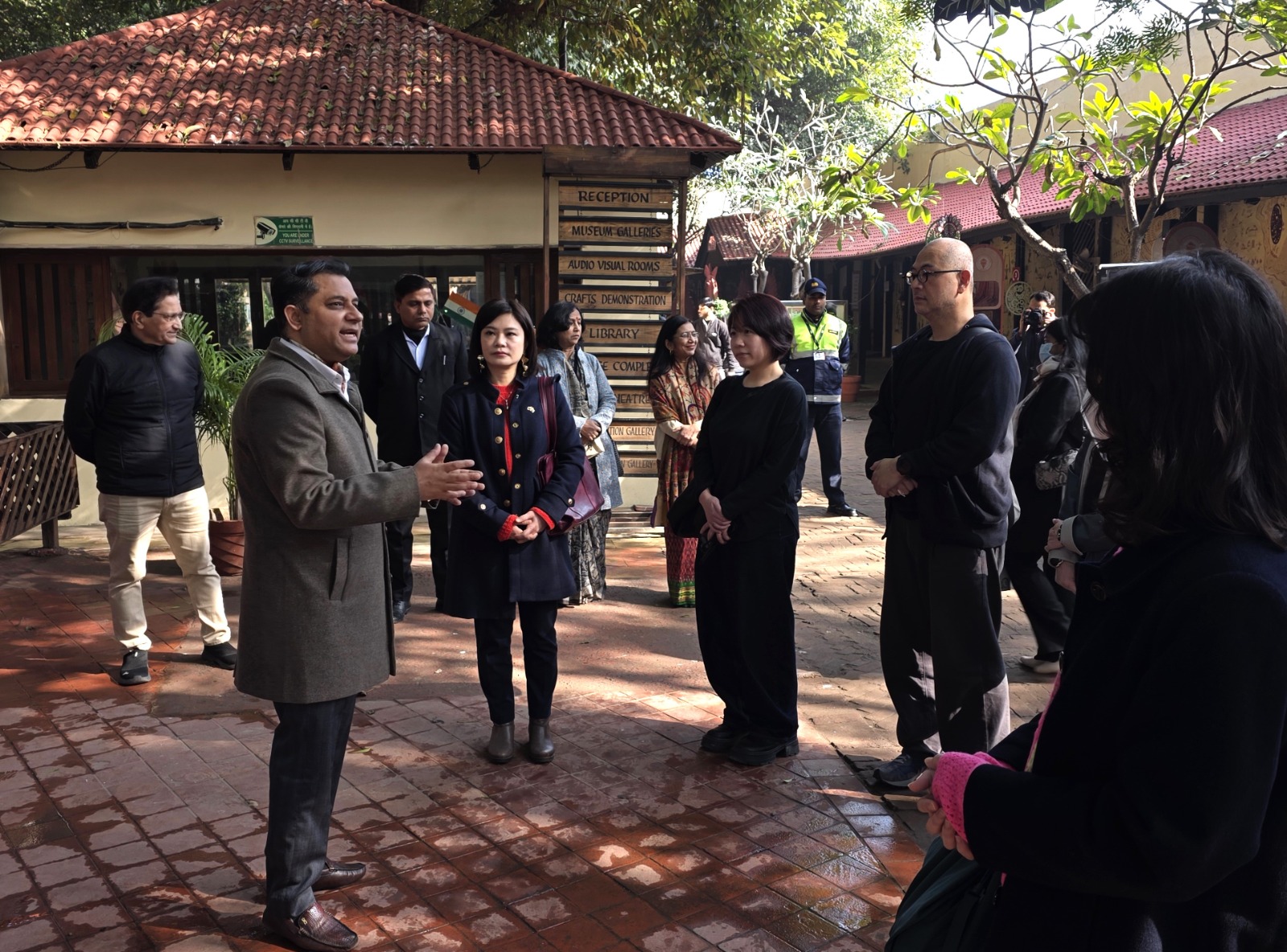  Visit of delegations from Taiwan embassy